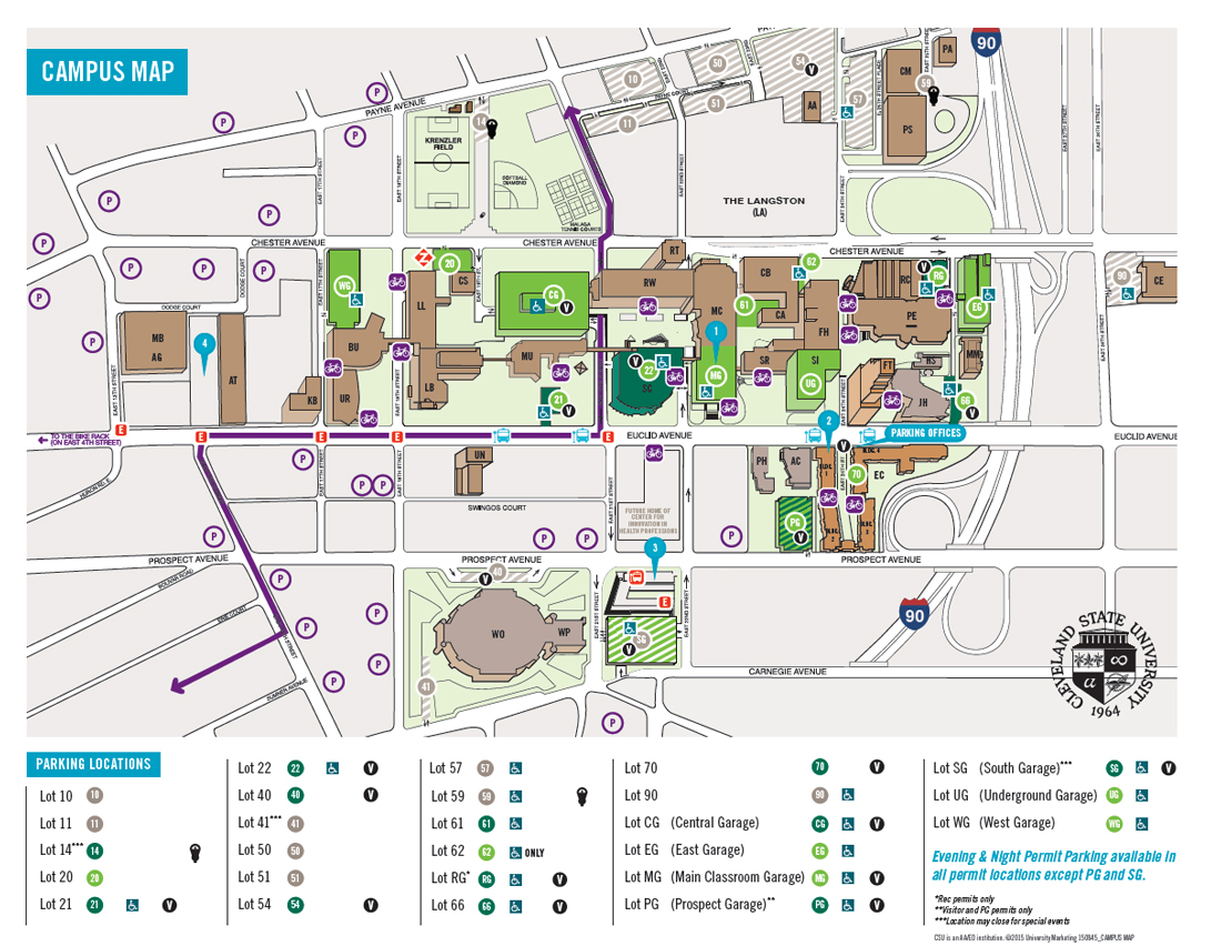 Campus Map, Parking, and Mather Mansion | Pathways to Chemistry